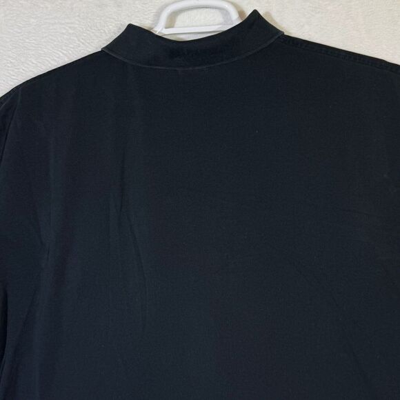 Polo Ralph Lauren Polo Shirt Men's 2XLT Black 100% Cotton Golf Short Sleeve M879 - Picture 11 of 14